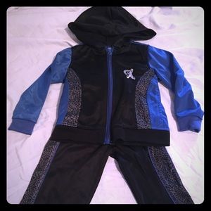Baby basketball sweat suit